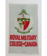 1910&#39;s Tobacco Silk Royal Military College of Canada Coat of Arms  - $187.01 MXN