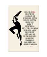I Believe in Pink Quote Poster - £36.25 GBP+