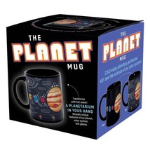 The Planets Heat Changing 12 ounce Ceramic Mug BOXED NEW UNUSED - £11.56 GBP