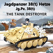 WW2 38D Tank Destroyer Battle Building Blocks Military MOC Bricks Model ... - $29.69