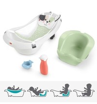 Fisher-Price Baby to Toddler Bath 4-in-1 Sling ‘n Seat Tub with Removabl... - $49.39
