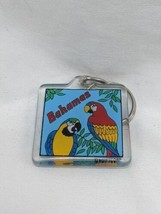 Agiftcorp Bahamas Macaw Parrot Acrylic Keychain 1 1/2&quot; - £19.38 GBP