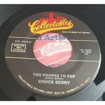 Chuck Berry Too Pooped to Pop / Jo Jo Gun 45 Early Rock VG+/NM Collectab... - £7.86 GBP