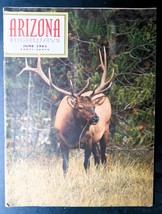 Vtg Arizona Highways Magazine June &#39;61 AZ Independent Prep Schools Kaiba... - $186.21 MXN