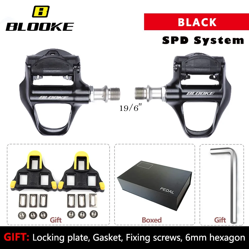 BLOOKE Road bike SPD SL Pedal Sepatu Cleat Self Loc Clip Colorful Anti-Slip Clip - $119.09