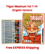 Trigun Maximum Manga Comic English Full Set Volume 1-14 (END) by Ysuhiro... - $241.31