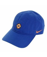 Nike React 7A2723-U89 Unisex Adjustable Hat Cap Blue Game Royal Cotton K... - $1,119.85 MXN
