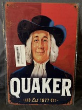 Quaker Oats Retro 8x12 Metal Sign – Vintage Kitchen Wall Decor Advertisi... - $182.82 MXN