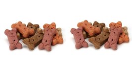 Dog Biscuits USA Made Tasty Multi Flavored or Peanut Butter Treat Bulk P... - £6.63 GBP+