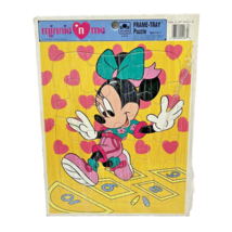 Vintage 1990 Golden Minnie N Me Frame Tray Puzzle 4167A Ages 3 to 7 Complete USA - £9.08 GBP