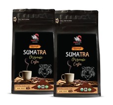 Dark Ground - Sumatra Ground Organic Coffee - Balanced Coffee 2Pack - $33.26