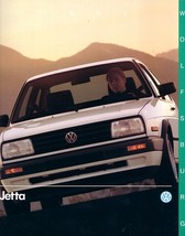 1990 Volkswagen JETTA WOLFSBURG EDITION brochure catalog folder US VW GLI - £7.82 GBP