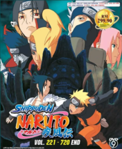 DVD dell&#39;anime Naruto Shippuden (Vol. 221-720 End) Serie TV (doppiaggio... - £90.20 GBP