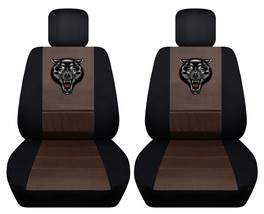 Front set car seat covers fits 2000-2019 Subaru Outback  with angry wolf design - £65.57 GBP
