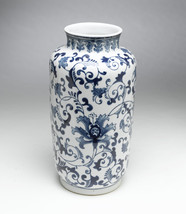 Zeckos AA Importing 59700 Blue And White Vase - £130.61 GBP