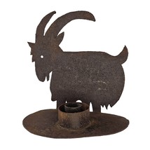 Vintage Goat Shaped Metal Candle Holder By Ørskov Orskov Design Nystad - £30.85 GBP