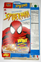 1997 Empty Marvel Spider-Man 12.5OZ Cereal Box SKU U200/363 - £14.88 GBP