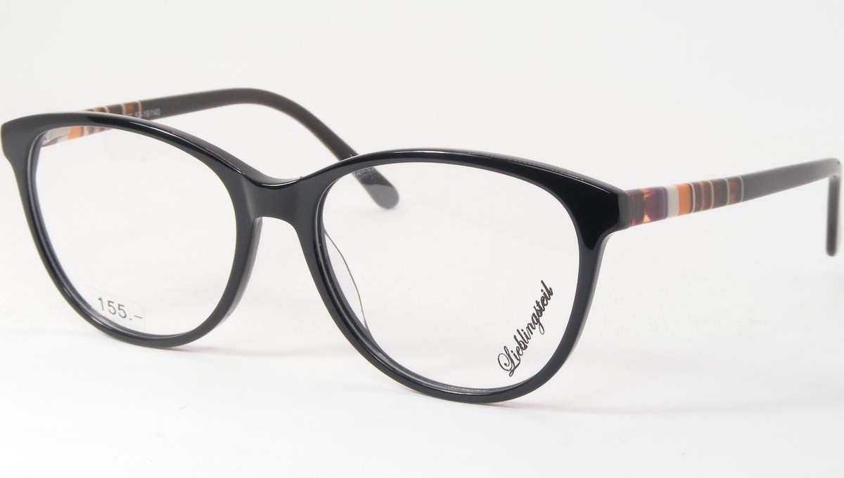 Lieblingsteil 11049 004 Noir Unique Rare Lunettes Monture 52-16-140mm - $96.07