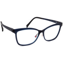 Maui Jim Eyeglasses MJO 2617-08M Matte Dark Blue Butterfly Frame Japan 55-14 147 - £102.29 GBP