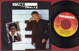 Paul McCartney &amp; Stevie Wonder 45 RPM &amp; PS - Ebony and Ivory / Rainclouds - £9.61 GBP