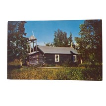 Postcard Russian Orthodox Catholic Church Religious At Eklutna Alaska Ch... - $6.92