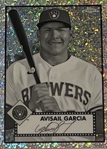 2021 Topps Chrome Platinum Anniversary AVISAIL GARCIA Mini-Diamond Negative #445 - £3.67 GBP