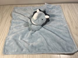 Carter’s triceratops dinosaur small plush baby security blanket lovey st... - $15.42