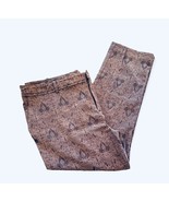 Worthington Women&#39;s Pants Lace Overlay Tan on Brown  Pattern Size 18 - 4... - £13.25 GBP