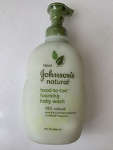1 ~ Johnson&#39;s Natural Head to Toe Foaming Baby Wash ~ 98% Natural ~ 9oz ... - €24,66 EUR