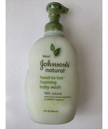 1 ~ Johnson&#39;s Natural Head to Toe Foaming Baby Wash ~ 98% Natural ~ 9oz ... - $39.77 CAD