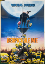 Despicable Me MOVIE POSTER ORIGINAL PROMOTIONAL 27x40 Folded 2 Sided - $15.63