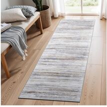 Versatile Non-Slip Runner Rug - Machine Washable, Ideal for Entryway &amp; K... - $42.52