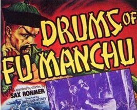 Drums Of Fu Manchu, 15 Chapter Serial - £16.07 GBP