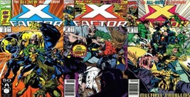 X-Factor #71-73 Direct &amp; Newsstand Covers (1986-1998) Marvel Comics - 3 Comics - £7.50 GBP