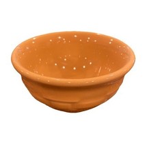 Longaberger Pottery Woven Traditions Berry Bowl Butternut 4&quot; - $18.99