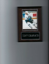 Tony Granato Plaque San Jose Sharks Hockey Nhl - £3.10 GBP