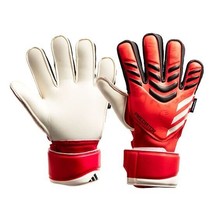 adidas Predator Match Fingersave Goalkeeper Gloves Men&#39;s Soccer Gloves JH3802 - $62.01