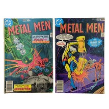 Metal Men Lot 55 56 DC Comics Last Issue Bronze Age Low to Mid Grade 1970s - $14.84