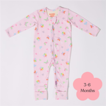 Bambi Mini Co. Wrigglesuit 3-6 Months Pink Festival Bloom - £66.69 GBP