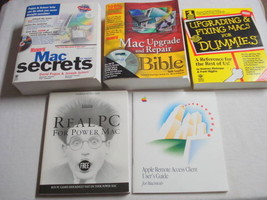 5 Softcover Books for Your Mac Apple Macintosh  - £15.68 GBP
