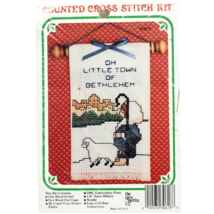 Counted Cross Stitch Kit Oh Little Town Of Bethlehem Christmas New Berlin Co  - £9.43 GBP