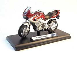 2001 YAMAHA TDM 850 WELLY DIECAST MOTO MODELLO 1:18 DA COLLEZIONE, RARO,... - £24.66 GBP