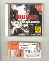 BIOHAZARD 3 Last Escape Resident Evil Dreamcast Sega Video Game Japan Japanese - £528.78 GBP