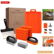 Professional 18pcs Griddle Cleaning Kit for Blackstone Flat Top Grill Ac... - $47.47