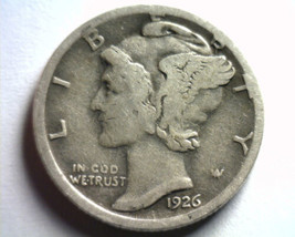 1926-S MERCURY DIME VERY FINE VF NICE ORIGINAL COIN FROM BOBS COIN FAST ... - $88.00