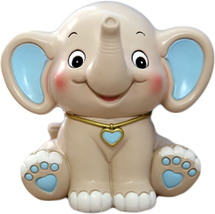 Cute Cartoon Elephant Piggy Bank Coin Bank Saving Pot Money Box for Kids Birthda - £21.49 GBP