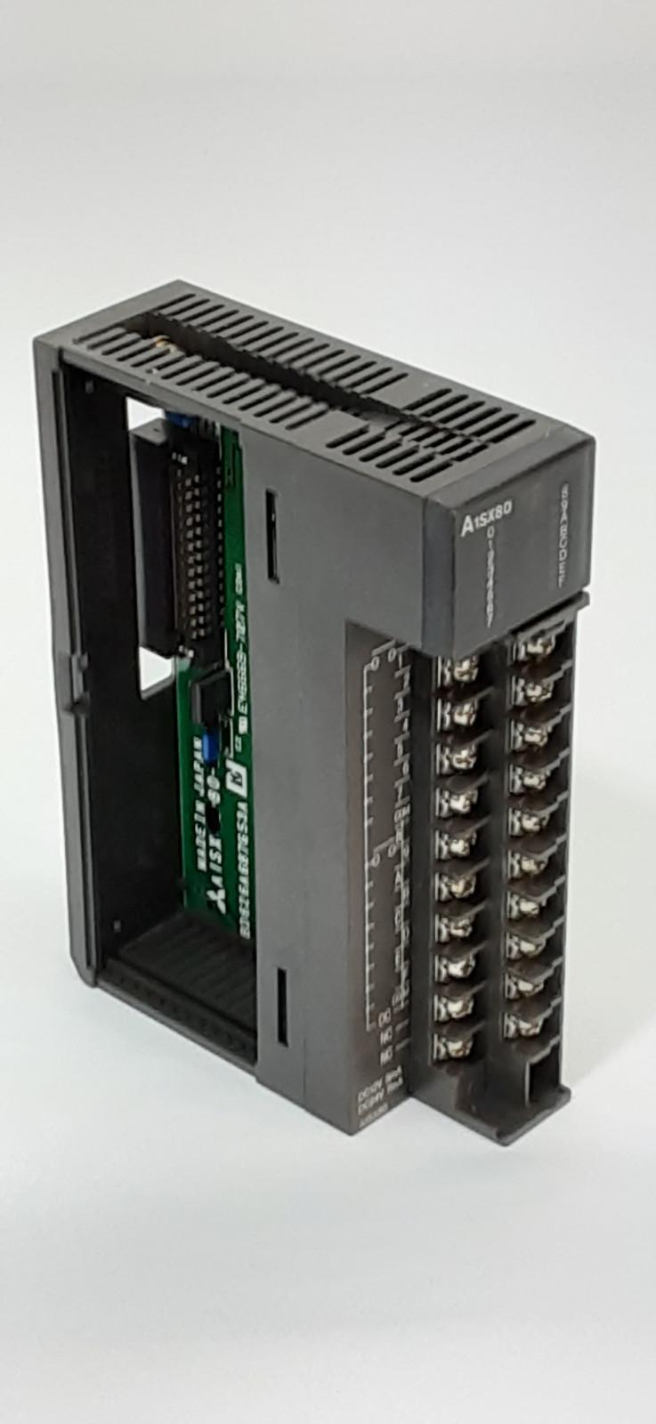 Mitsubishi Electric A1SX80 Input Unit 12-24VDC  3-7mA  - $19.55