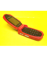 NO POWER RED MOTOROLA PININFARINA TELUS MIKE FLIP RARE COLLECTION CELL P... - $88.48
