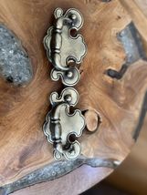 Vintage Brass Drawer Pulls Handles Set of 2 - $18.81