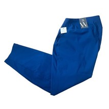 New Worthington Pull-On Skinny Mid Rise Pants Women&#39;s Plus Size 20W Blue Elastic - £14.91 GBP